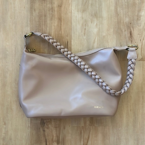 Pixie Mood Handbags - Pixie Mood Tiana Shoulder Bag in Sand